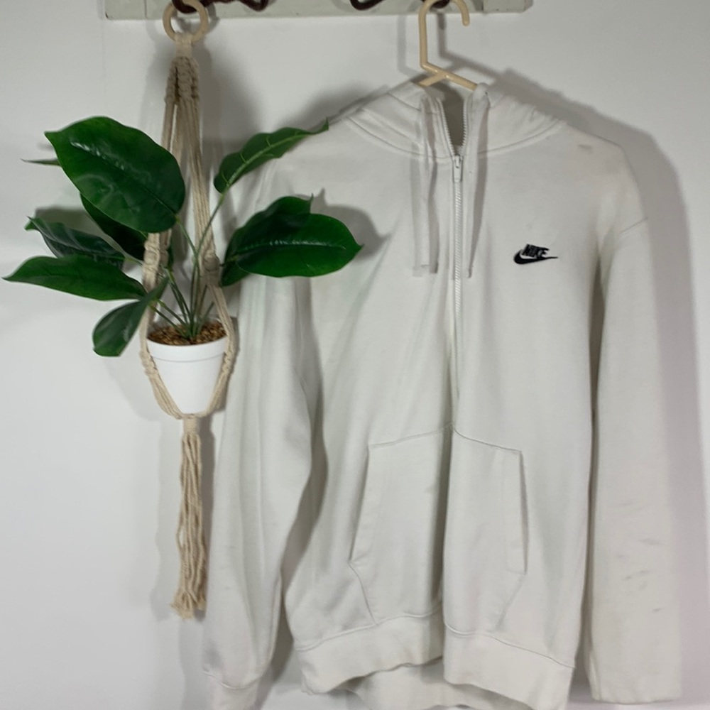 White Nike jacket